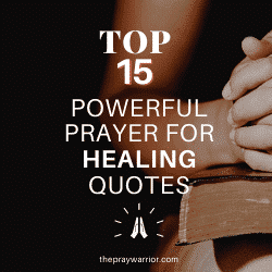Prayer Quotes for Healing