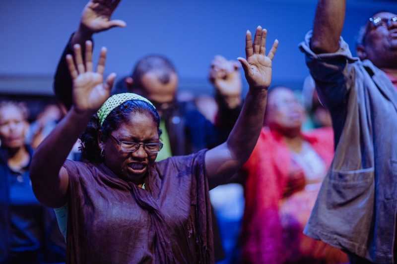 Christians Say The Lord's Prayer