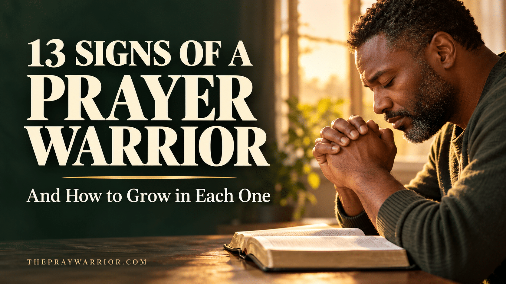 signs of a prayer warrior